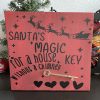 Canvas Santa's Magic Key